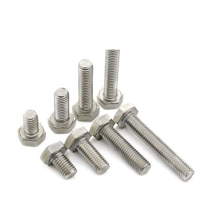 M50x150 Inconel 718 Materiële Legering Op hoge temperatuur GH 4169 Bout van de de Draadhexuitdraai van Roestvrij staalbevestigingsmiddelen de Volledige